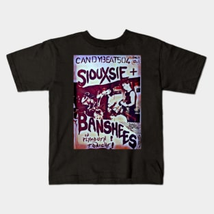 Siouxsie and the Banshees Live Performances Kids T-Shirt